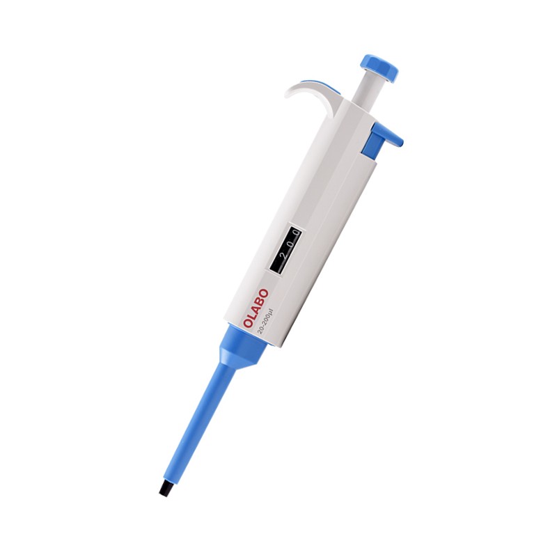 国产OLABO，A系列单道可调式移液器20-200μl
