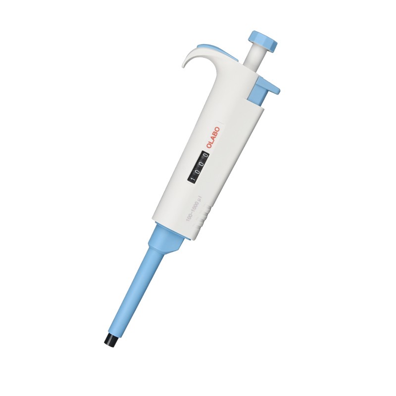 国产OLABO，B系列单道可调式移液器100-1000μl