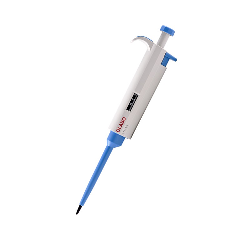 国产OLABO，A系列单道可调式移液器0.1-2.5μl
