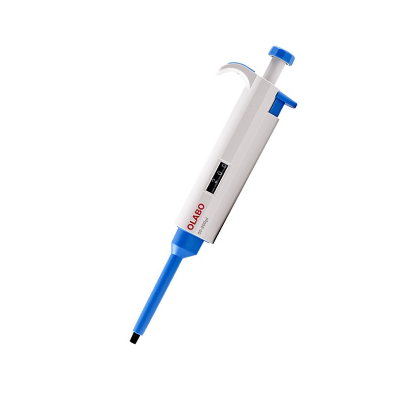 国产OLABO，A系列单道可调式移液器50-200μl